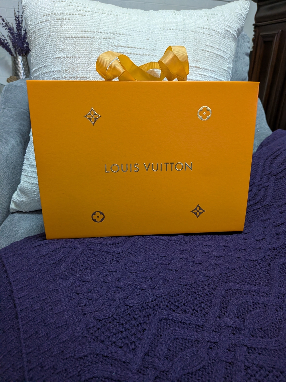 Orange Logo Gift Box